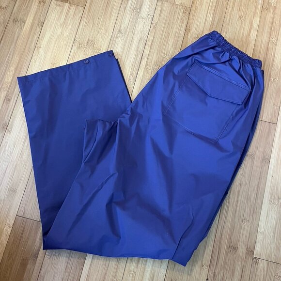 Sterns Dry Wear Rain Suit Purple Size Large Pants And Jacket - Picture 10 of 14